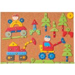 Woody Deska s přibíjecími tvary Auta – Zboží Mobilmania