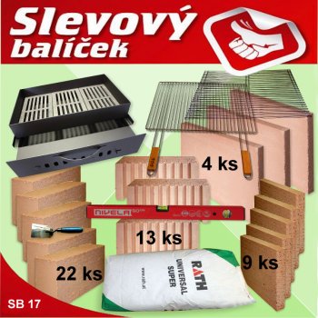 Set na stavbu grilovacího ohniště SB17