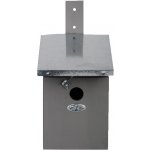 Esschert Design budka pro Sýkorku koňadru, šedá – Zboží Mobilmania