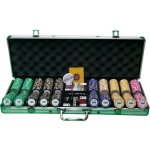 ProZona Sada Las Vegas Pokerclub 500 ks, 14g, vysoké hodnoty – Zboží Dáma