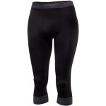Pánské 3/4 bezešvé legíny KLIMATEX Devyn černá – Zboží Dáma