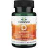 Vitamín a minerál Swanson Vitamin D Complex with Vitamins D-2 & D-3 2000 IU 50 mcg 60 kapslí