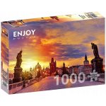 Enjoy Karlův most při západu slunce Praha 1000 dílků – Zboží Mobilmania