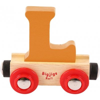 Bigjigs vagónek Písmeno L – Sleviste.cz
