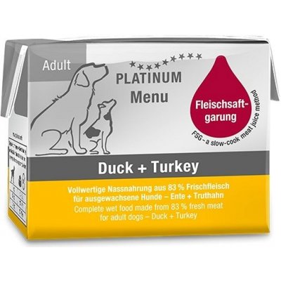 Platinum Natural Menu Adult Duck & Turkey 90 g – Zboží Mobilmania