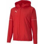 Puma pánská bunda teamGOAL Rain Jacket Core červená