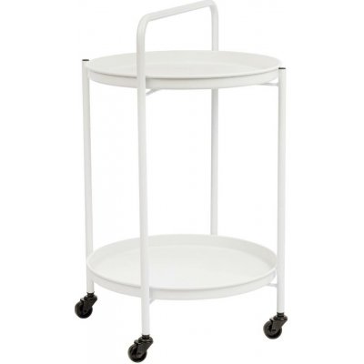 Bizzotto zahradní servírovací stolek Austin 45 cm Bílý – Hledejceny.cz