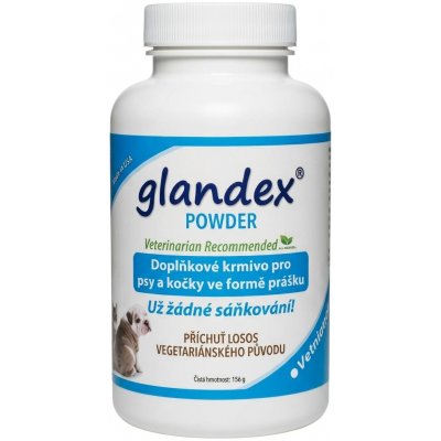 IFRAMIX,s.r.o. Glandex Powder 155 g, doplněk stravy pro psy a kočky, s příchutí lososa – Hledejceny.cz