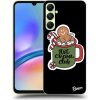 Pouzdro a kryt na mobilní telefon Samsung Picasee silikonové Samsung Galaxy A05s Hot Cocoa Club černé