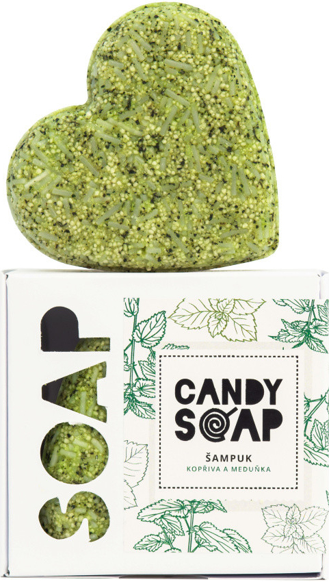 Candy Soap Tuhý šampon s kopřivou a meduňkou 85 g