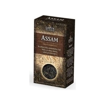 Grešík Čaje 4 světadílů černý čaj Assam 70 g