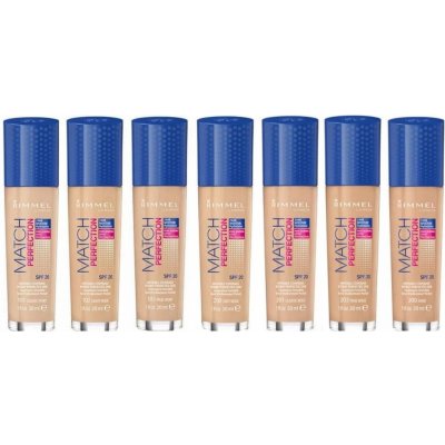 Rimmel London Match Perfection make-up SPF18 103 True Ivory 30 ml – Hledejceny.cz