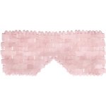 Crystallove Rose Quartz Mask Maska na oči z přírodního kamene růžový křemen 1 ks – Hledejceny.cz