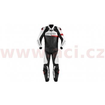 Dvoudílná kombinéza Spidi Race Warrior Touring černá/bílá/červená