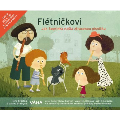 Flétničkovi - Jak Soprinka našla ztracenou písničku? + CD - Šťastná Hana, Pevná vazba