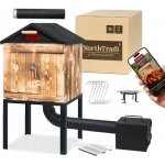 TRENDIE Udírna dřevěná s kovovou střechou – Zbozi.Blesk.cz