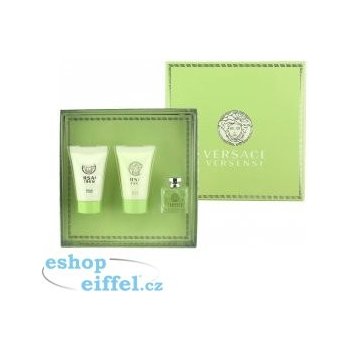 Versace Versense EDT 5 ml + sprchový gel 25 ml + tělové mléko 25 ml dárková sada