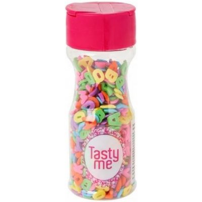 Cukrové zdobení barevná ABCeda 45g - Tasty Me