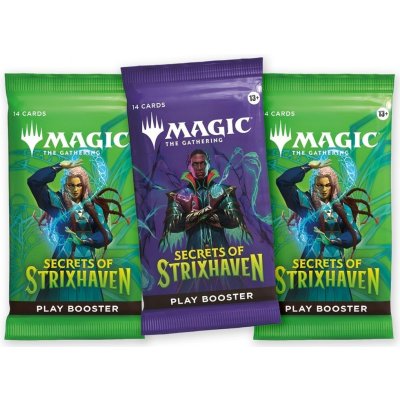 Wizards of the Coast Magic: The Gathering - Secrets of Strixhaven Play Booster – Zboží Mobilmania
