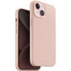 Pouzdro a kryt na mobilní telefon Apple UNIQ Lino Hue MagClick ochranné iPhone 15 Blush růžové