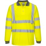Portwest Polokošile S277 HiVis dlouhý rukáv reflexní Žlutá 5XL