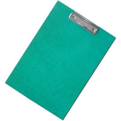 Rainbow A4 Line podložka psací s klipem zelená – Sleviste.cz