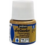 Pébéo Setacolor 45 ml metalická zlatá barva na textil – Zbozi.Blesk.cz