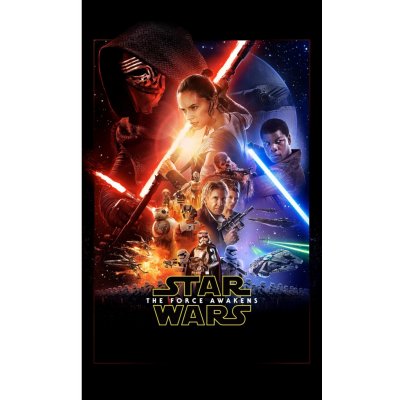 Komar Vliesová fototapeta Star Wars EP7 Official Movie Poster rozměry 120 x 200 cm