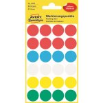 Avery Zweckform Etikety na různá značení 96 ks různobarevné 18 mm kulaté 3089 – Zboží Dáma