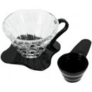 Alternativní příprava kávy Hario Dripper V60-02 Glass Black