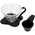 Hario Dripper V60-02 Glass Black – Hledejceny.cz