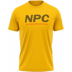 memeMerch tričko NPC gold
