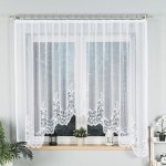 Dekorační oblouková krátká záclona na žabky BERENIKA 170 bílá 300x170 cm MyBestHome – Zboží Mobilmania
