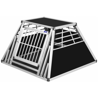 Alpuna N51 Hliníková klec pro psa do auta 110 x 107 x 67 cm – Zboží Mobilmania