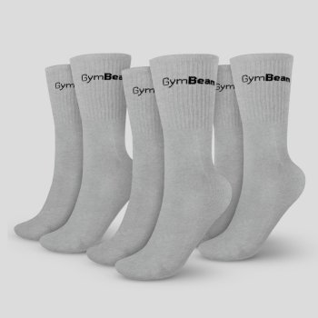 GymBeam ponožky Socks 3Pack Grey