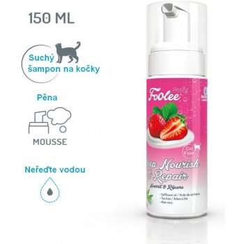 Foolee Beauty Deep Nourish & Repair Šampon pro kočky suchá pěna 150 ml