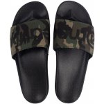 Meatfly pánské pantofle Hudson Black Camo Ripstop Černá – Sleviste.cz