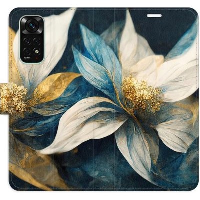 Pouzdro iSaprio flip Gold Flowers Xiaomi Redmi Note 11 / Note 11S – Hledejceny.cz