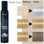 Indola Color Style Mousse Pearl Grey tónovací Stylingová pěna 200 ml – Zboží Dáma