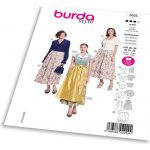 Střih Burda 5625 Kroj dámský - Tyrolsko – Hledejceny.cz