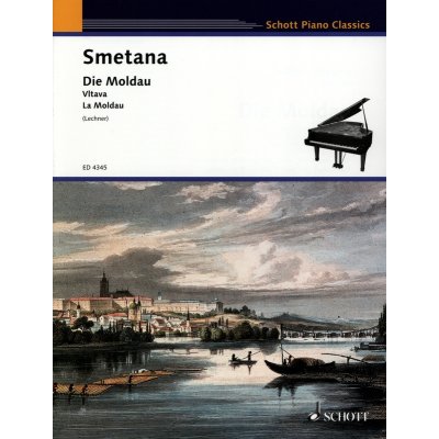 Bedřich Smetana Moldau Vltava noty na klavír – Zbozi.Blesk.cz