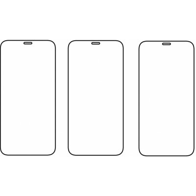 Ochranná fólie Hydrogel Apple iPhone 12 mini, 3ks – Zboží Mobilmania