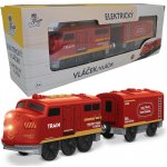 Babu vláčky Elektrický vláček červený set 2 ks – Sleviste.cz