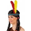 Karnevalový kostým Boland Indiánská čelenka s pírky