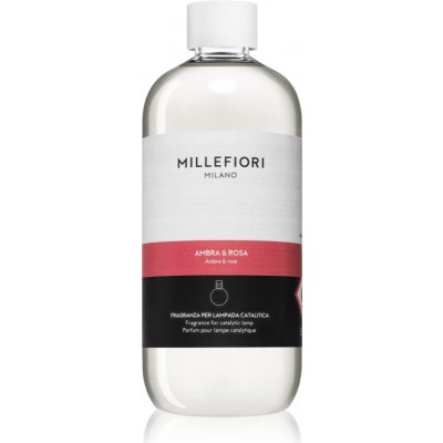 Millefiori Milano Ambra & Rosa náplň do katalytické lampy 500 ml – Sleviste.cz