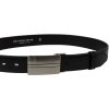 Pásek Penny Belts pánský kožený společenský opasek 35-020-8PS-60 Černý