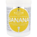 Kallos banánová posilující maska obsahující komplex vitamínů Banana Hair mask with multi-vitamin komplex 1000 ml – Zboží Dáma