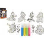 Teddies Kreativní sada vymaluj si svůj přívesek vesmír – Hledejceny.cz