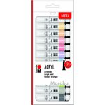 Marabu Sada akrylových pastelových barev 12 x 12 ml – Hledejceny.cz