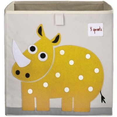 3 sprouts Úložný box 33 cm Rhino Yellow – Zboží Dáma